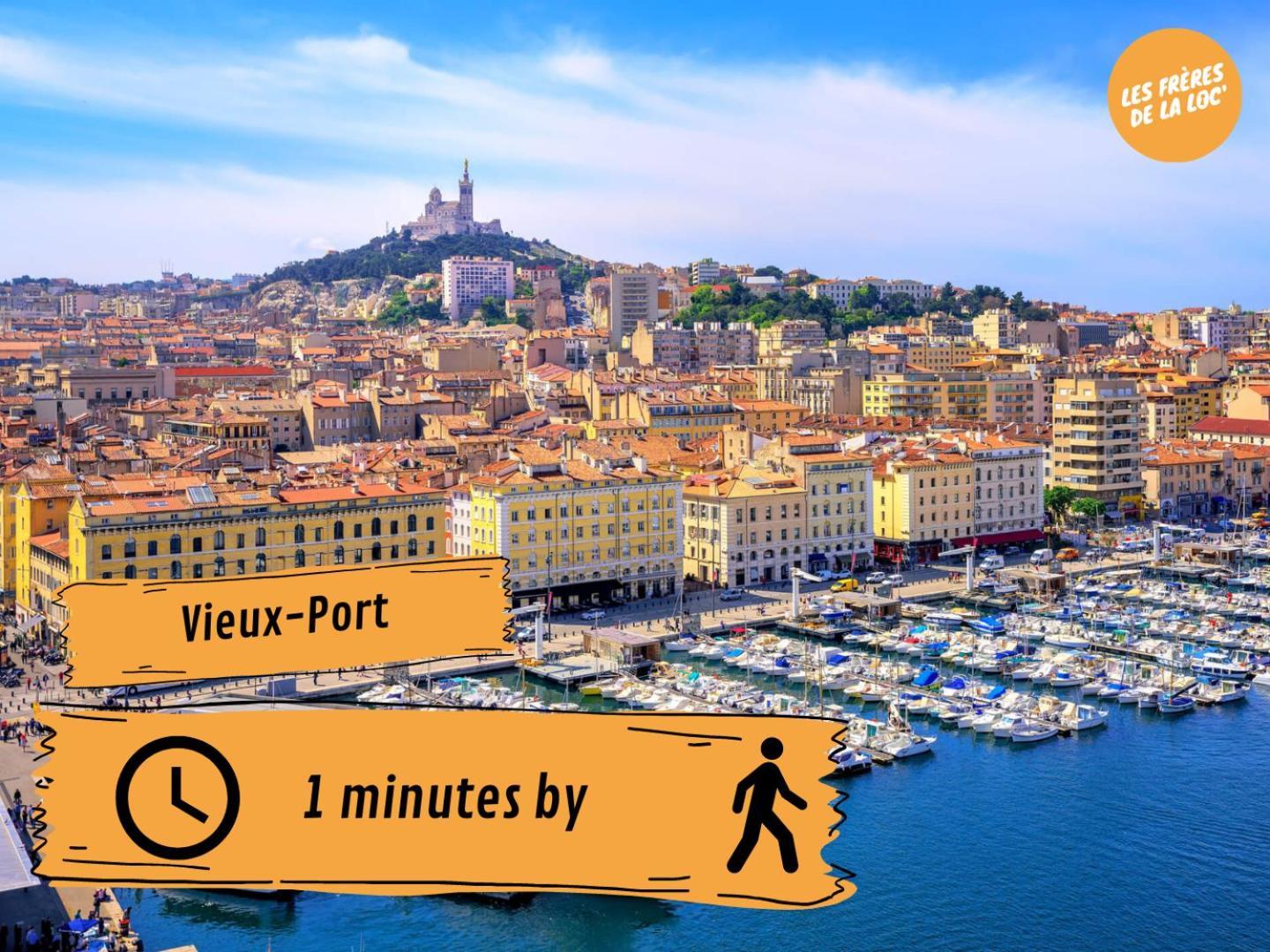 La Merveille Du Port - Spacieux & Lumineux - Les Freres De La Loc' Marseilles Exterior foto